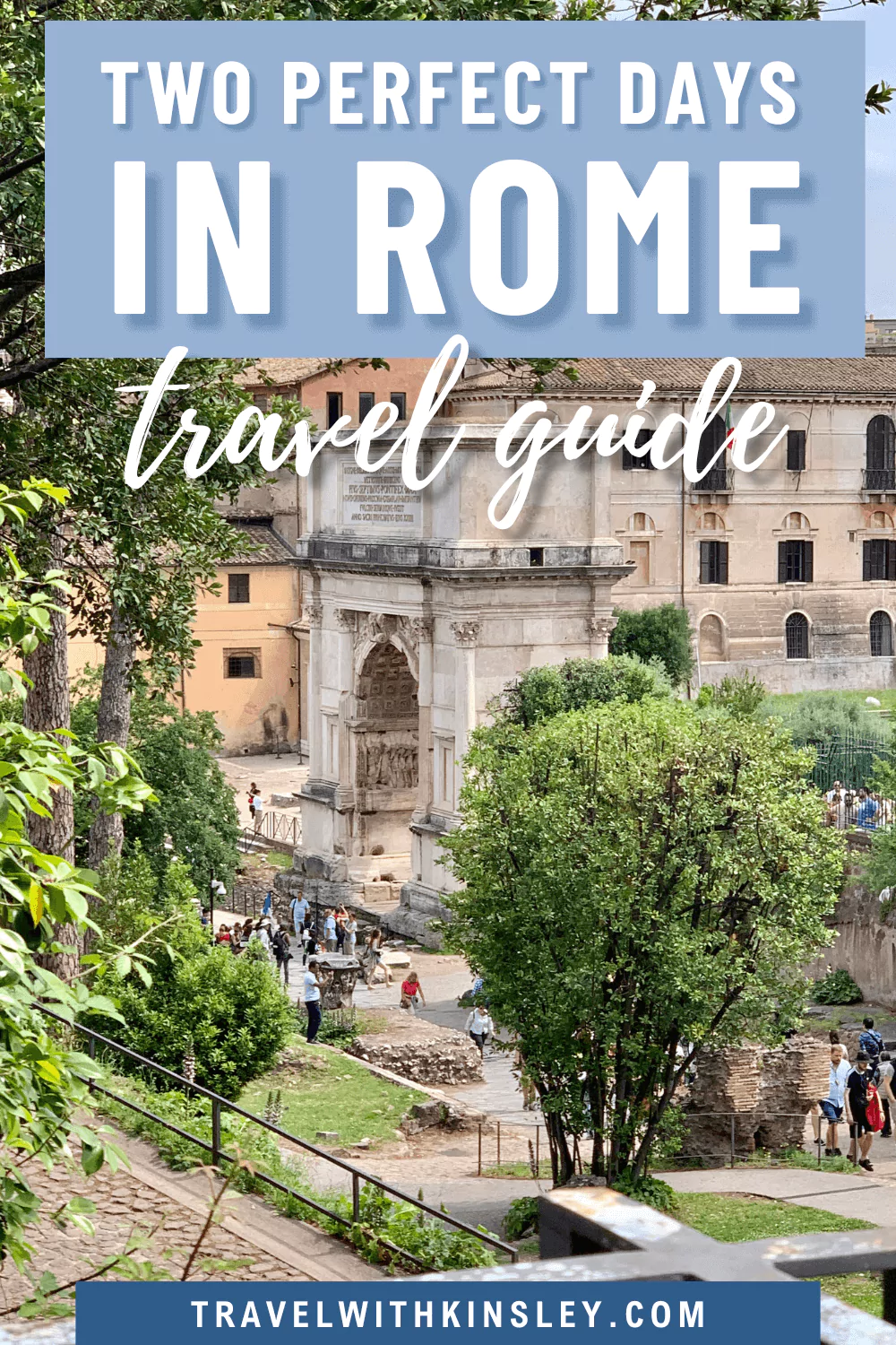 2 days in rome pinterest pin 4