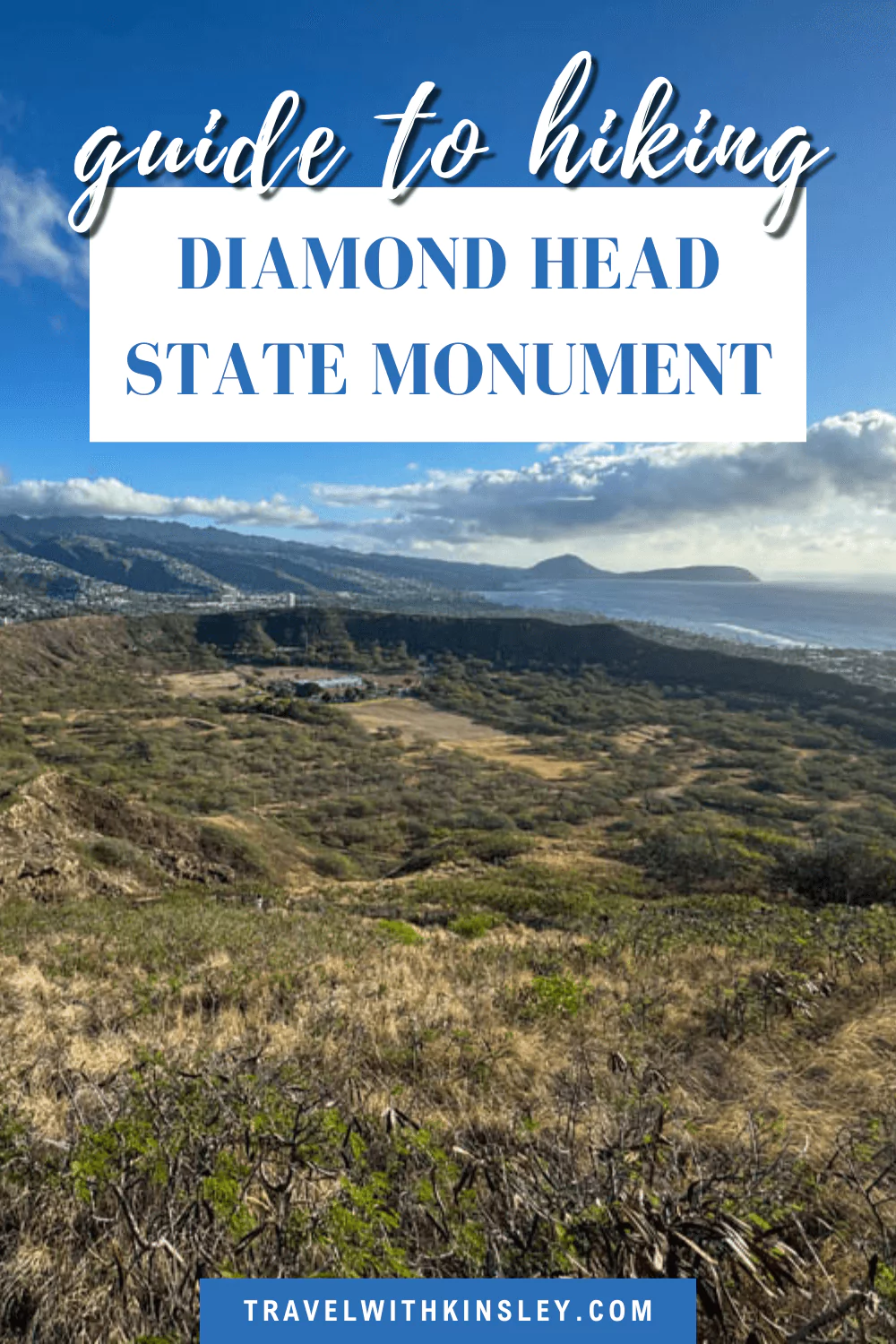Hiking Diamond Head State Monument Pinterest Pin 1