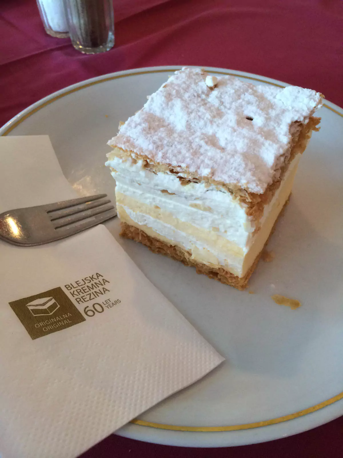 Original Blejska kremna rezina
