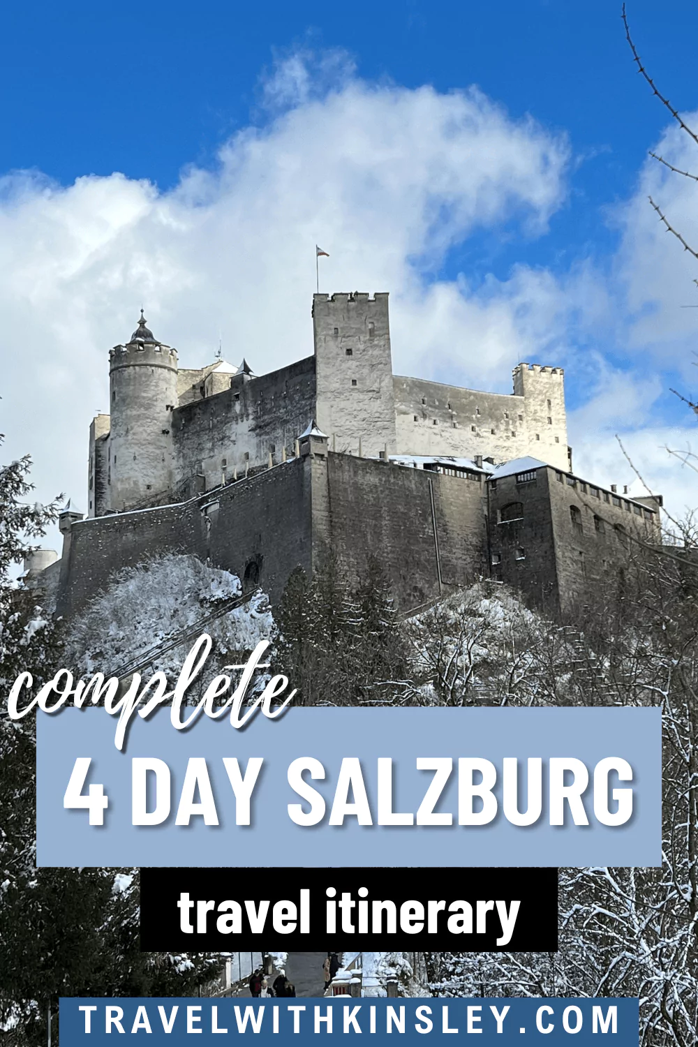 complete travel guide to Salzburg, Austria Pinterest Pin 1