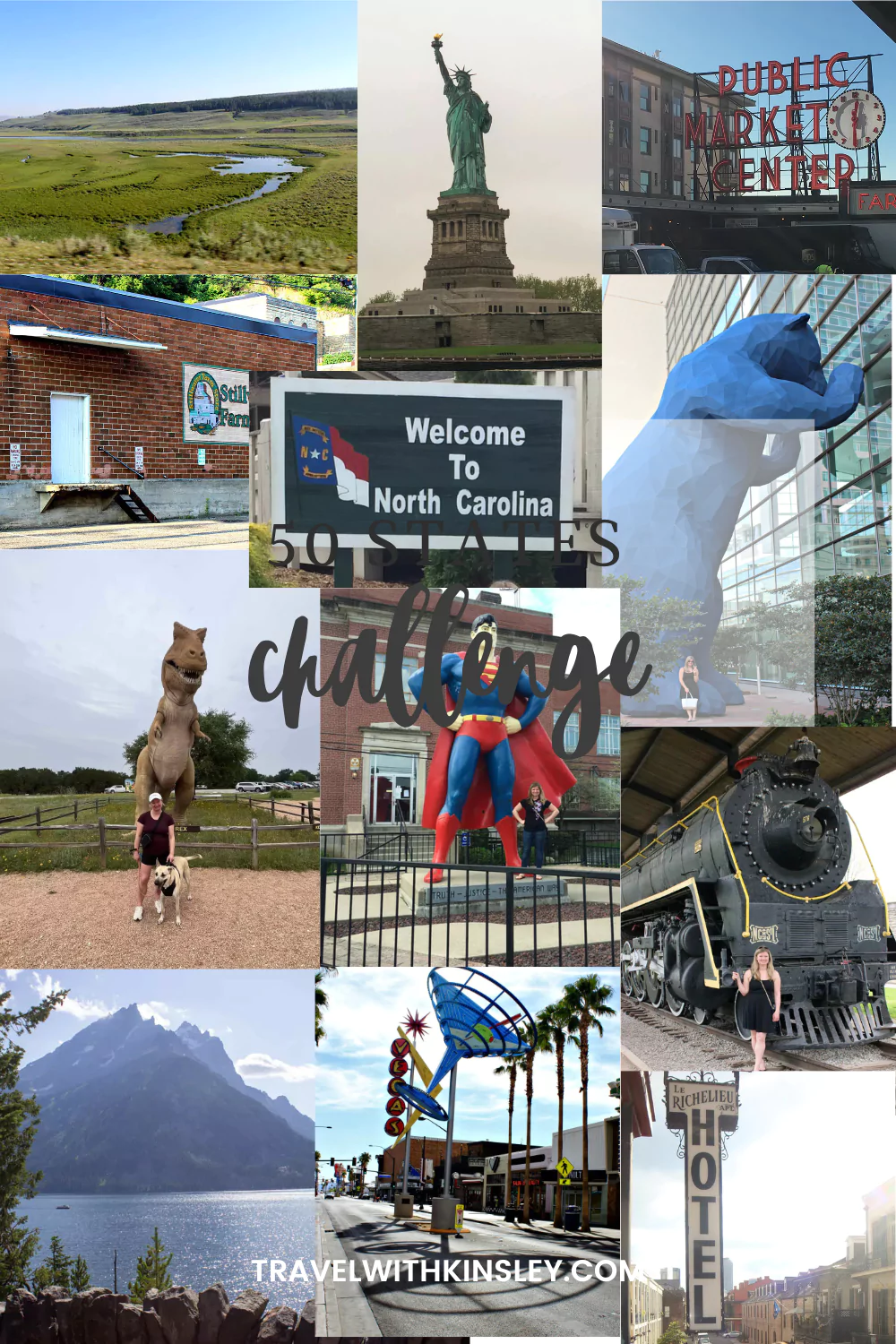 50 States Challenge Pin 1