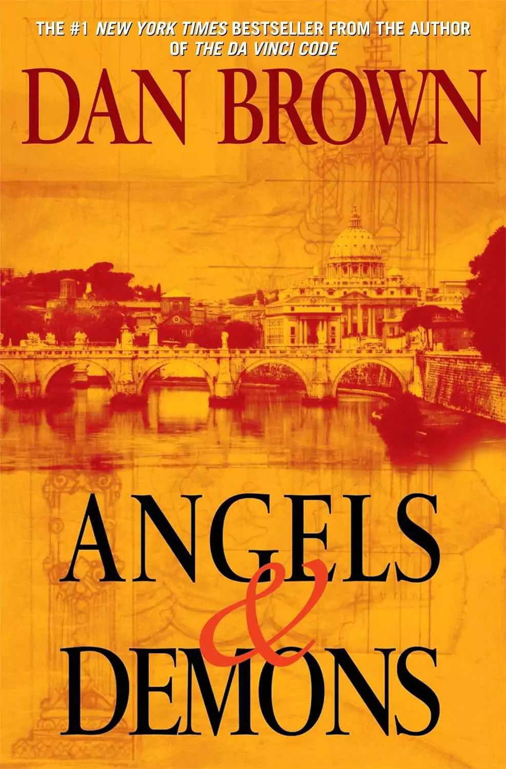 Angels & Demons Rome tour | The cover of the book <em>angels and demons</em> by dan brown