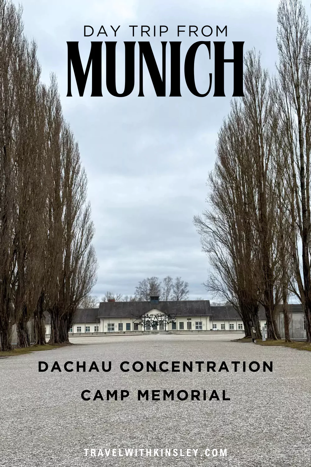 Dachau Concentration Camp Memorial Pinterest Pin 1