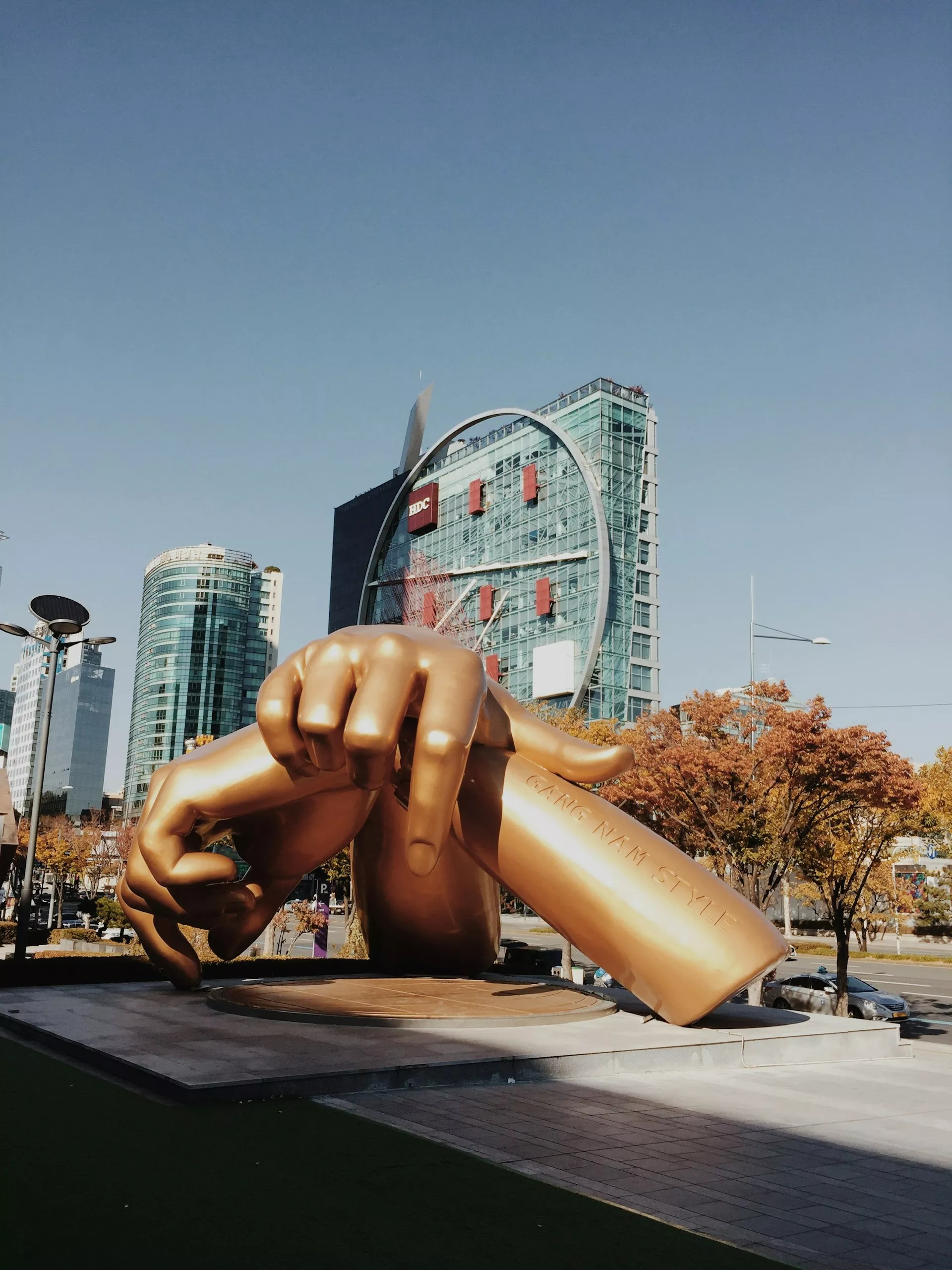 Gangnam Style Statue