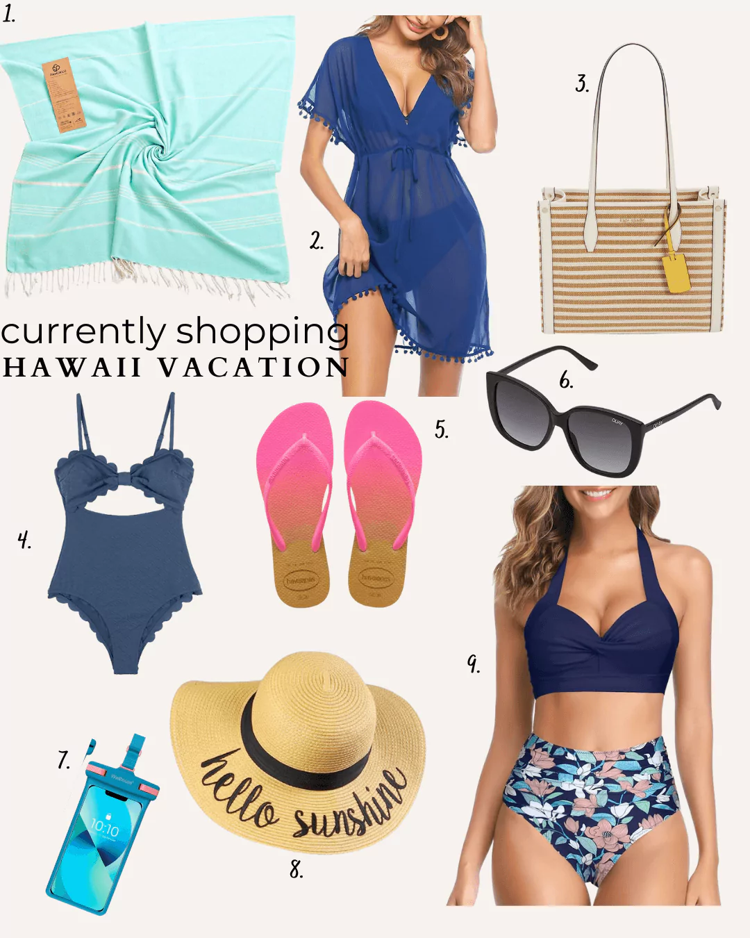 Hawaii beach outfit inspiration