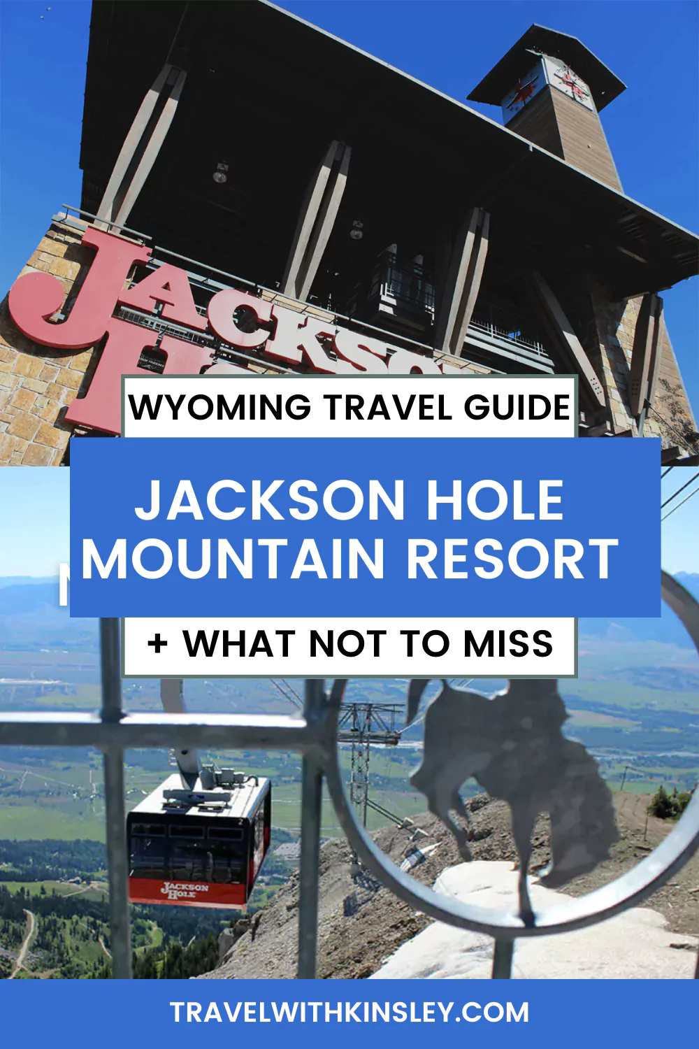 Hiking in Jackson Hole Mountain Resort Pin 1