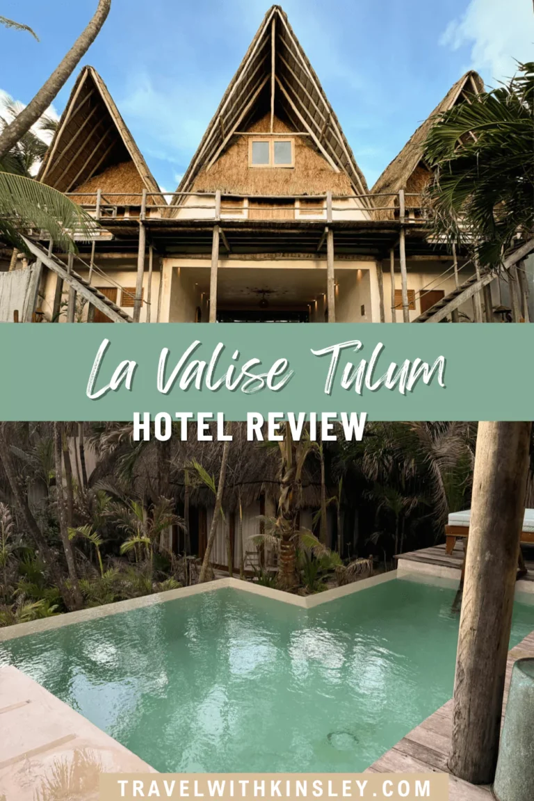 La Valise Tulum Hotel Review Pinterest Pin 2