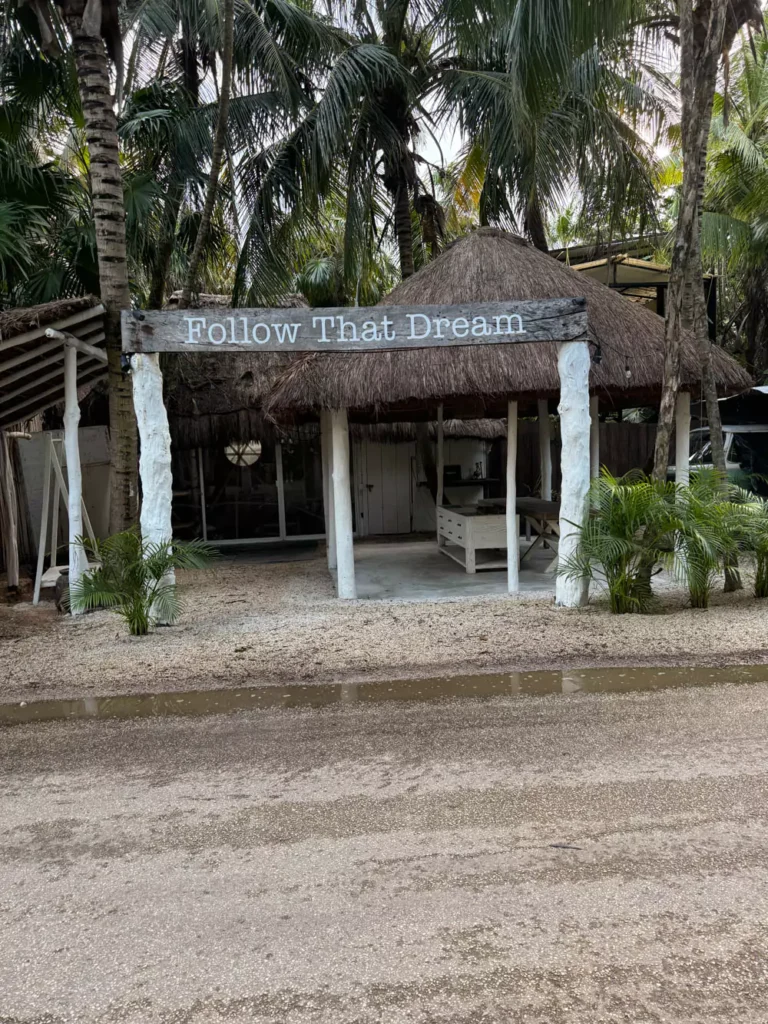 Things to Know Before Visiting Tulum - Follow that dream stand in Hotel Zone