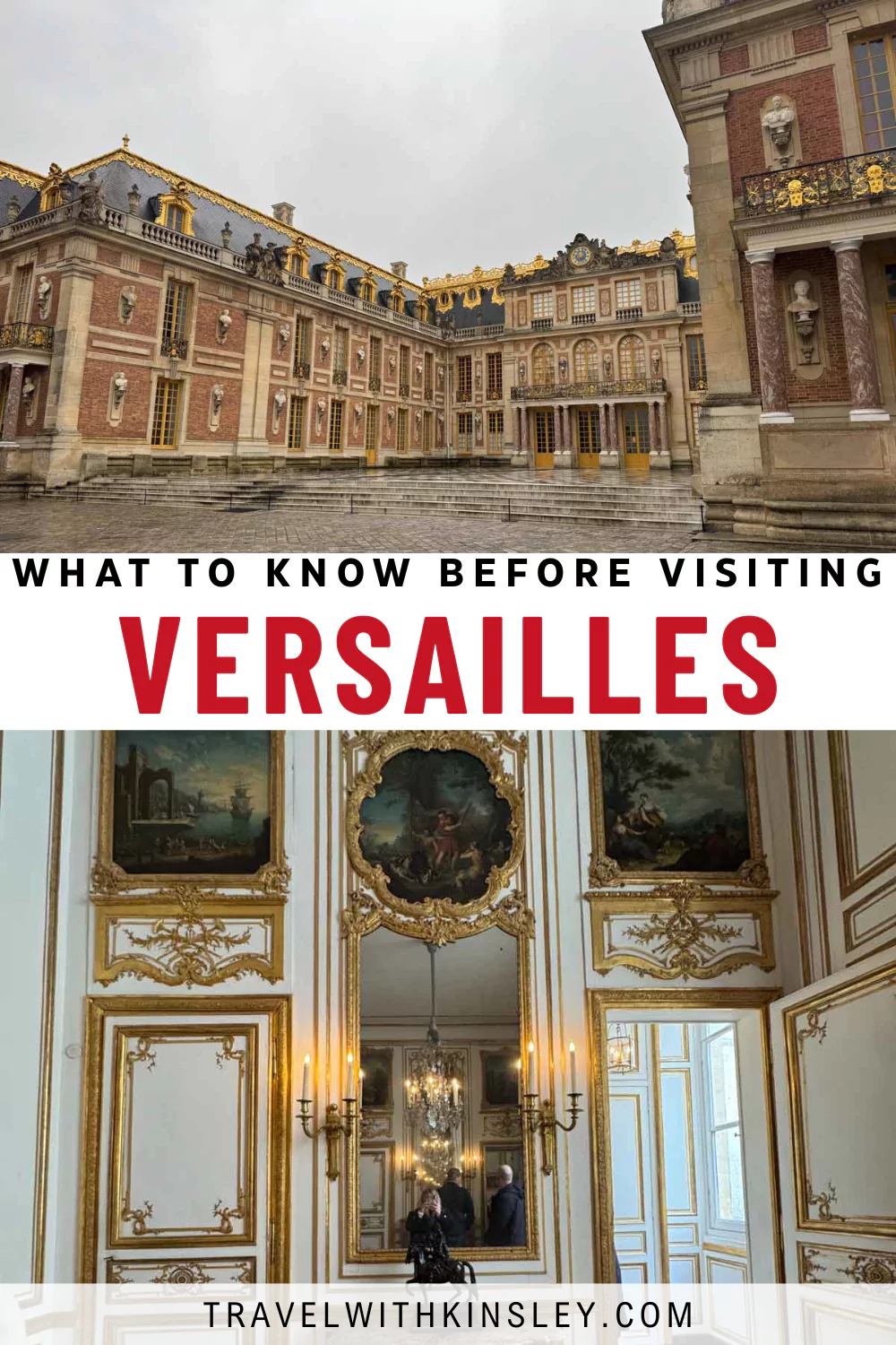 Paris to Versailles Day Trip Pinterest Pin 2