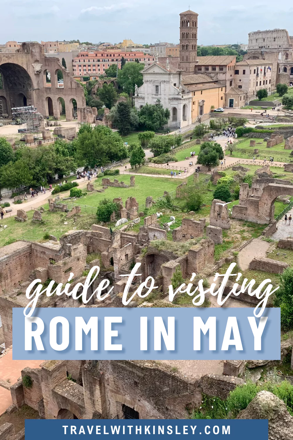 Visiting Rome in May Pinterest Pin 2