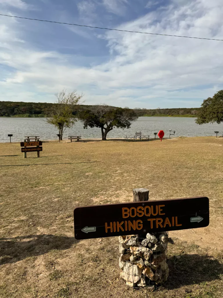 Bosque Hiking Trail Meridian State Park, Texas