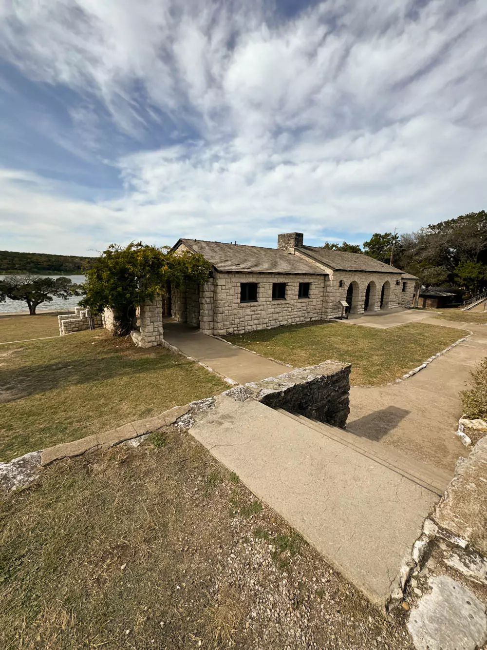 Texas Meridian State Park Civilian Conservation Corps Stone Reflectory