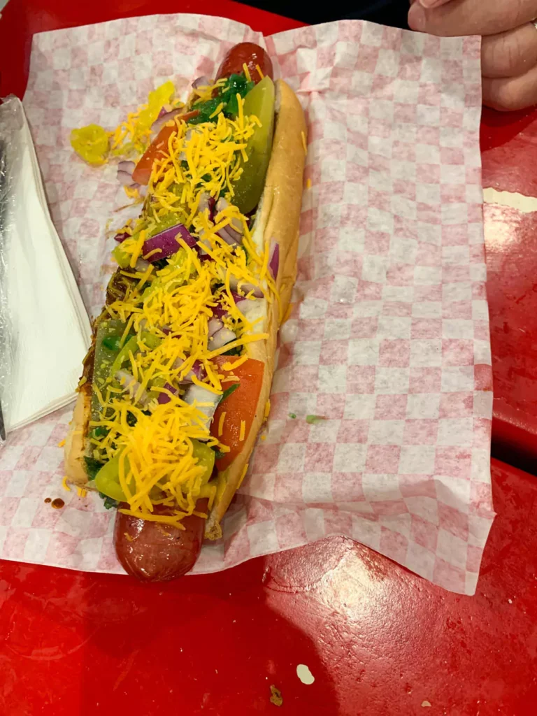 Loaded Hot Dog