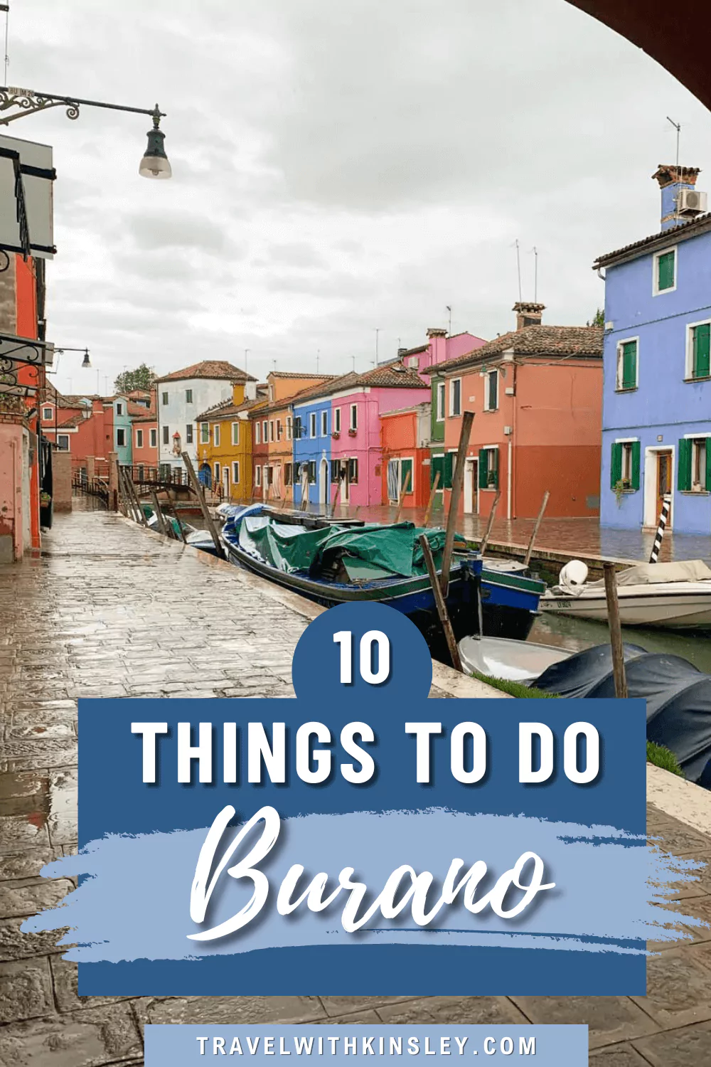 Things to do in Burano Pinterest Pin 1