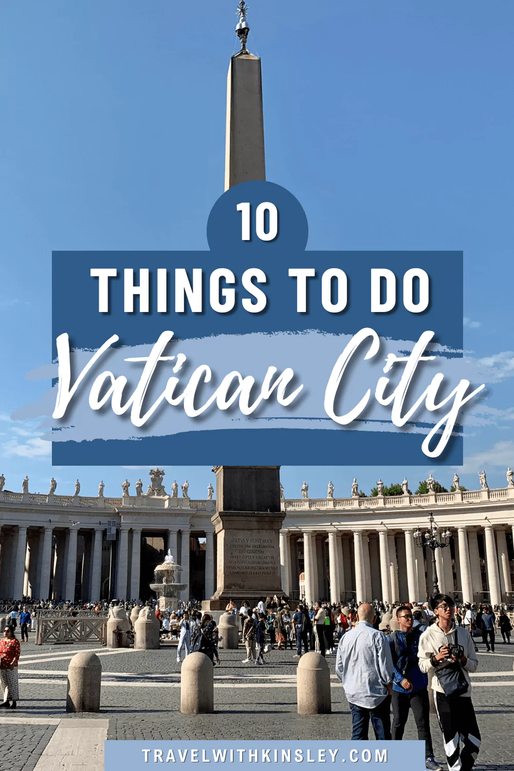 Things to do Vatican City pinterest pin 1