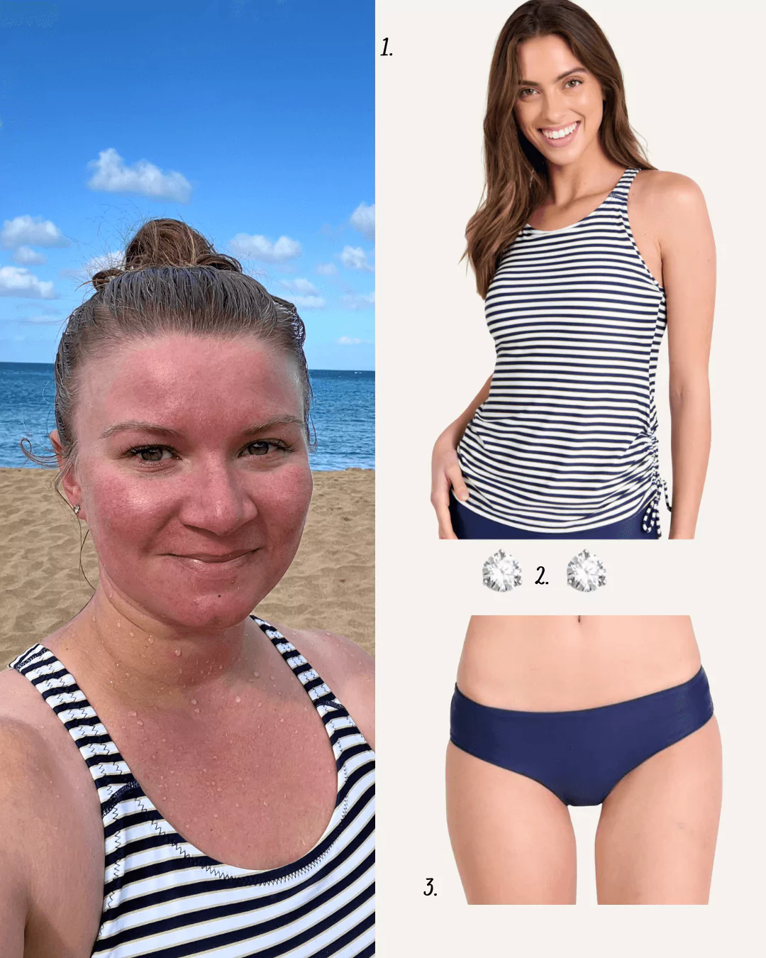 Shop this striped swimsuit